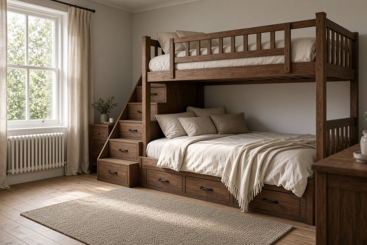 Double Bunk Beds: UK Sizes, Prices and Safety